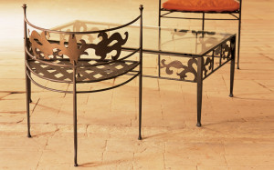 poltroncine ferro battuto